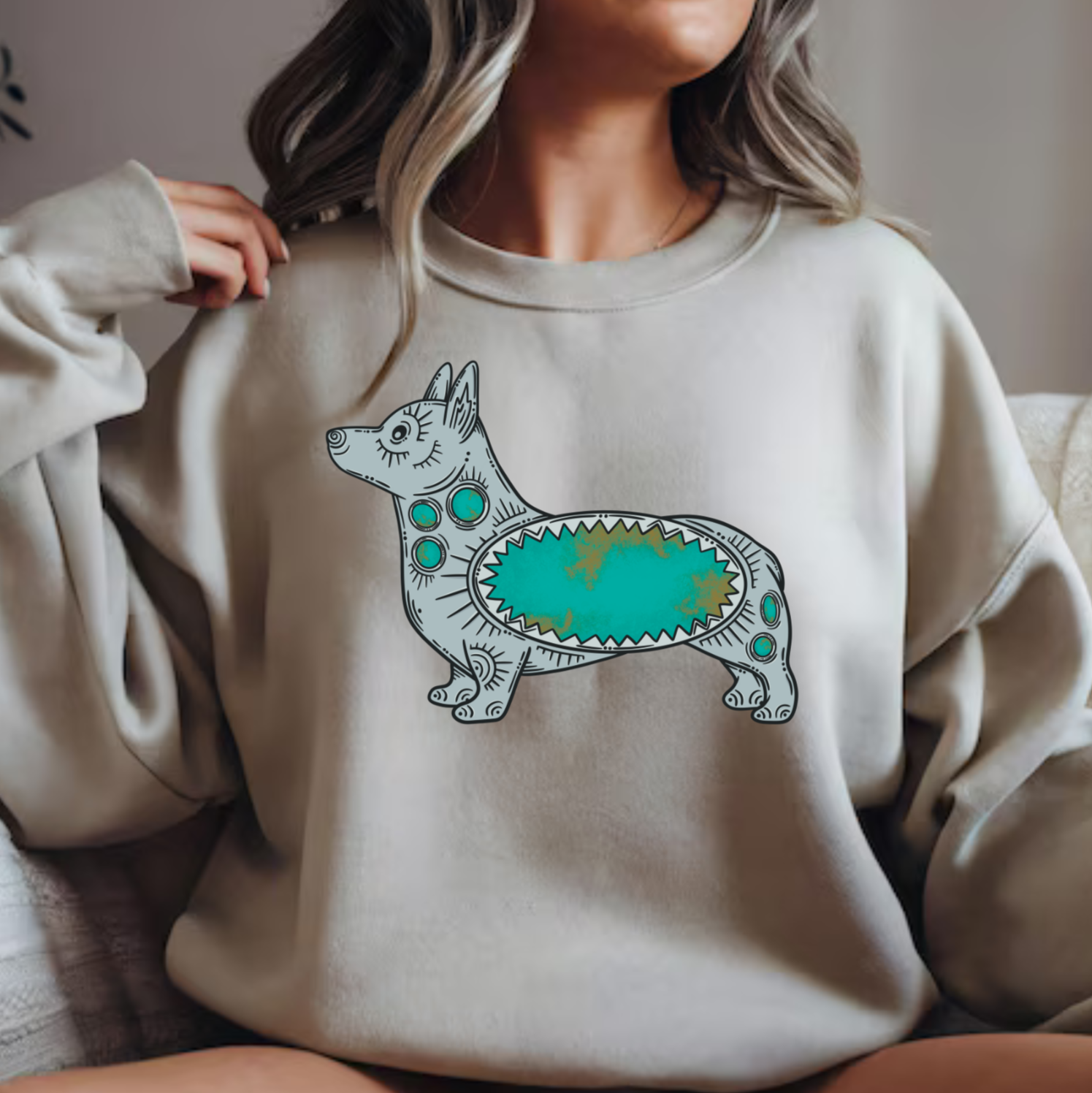 Corgi Turquoise