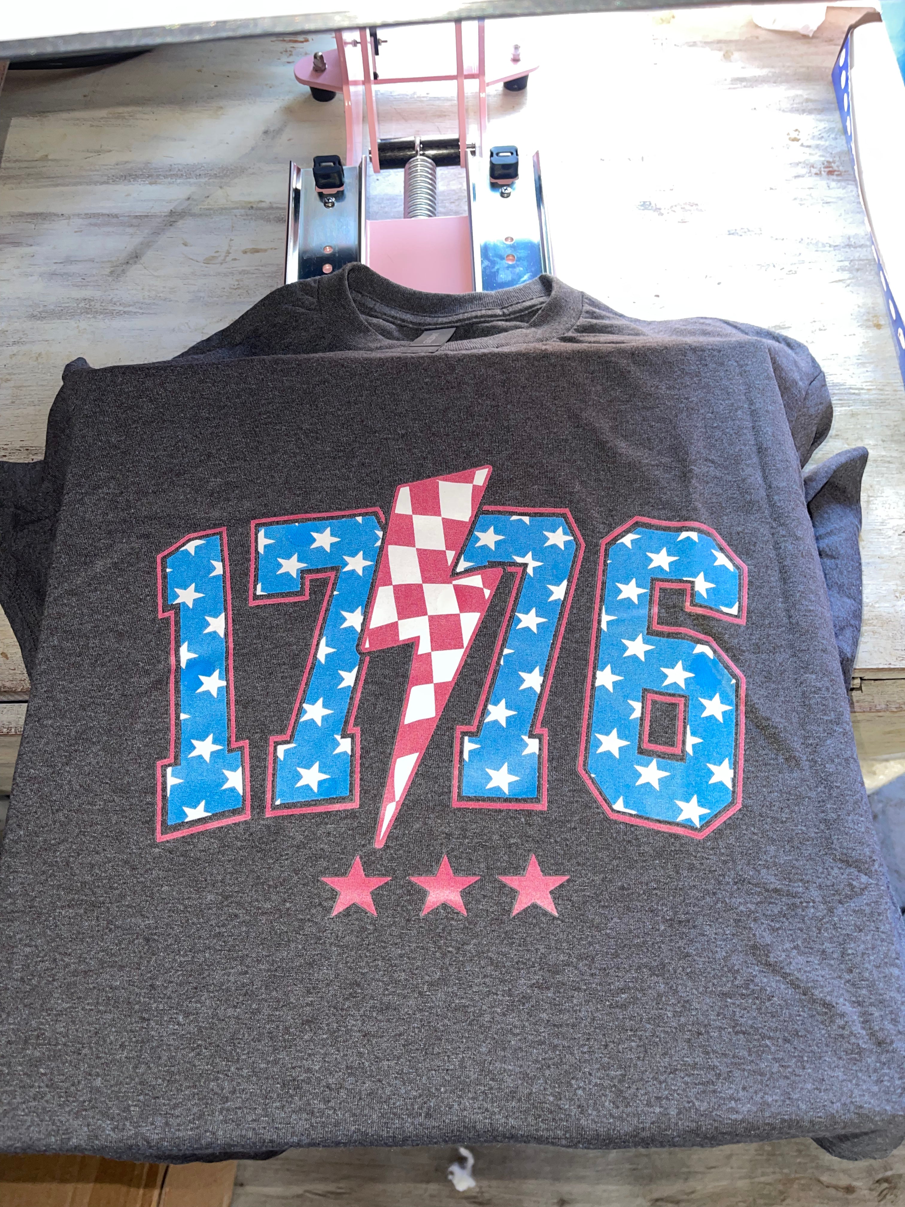 Gray 1776 Graphic