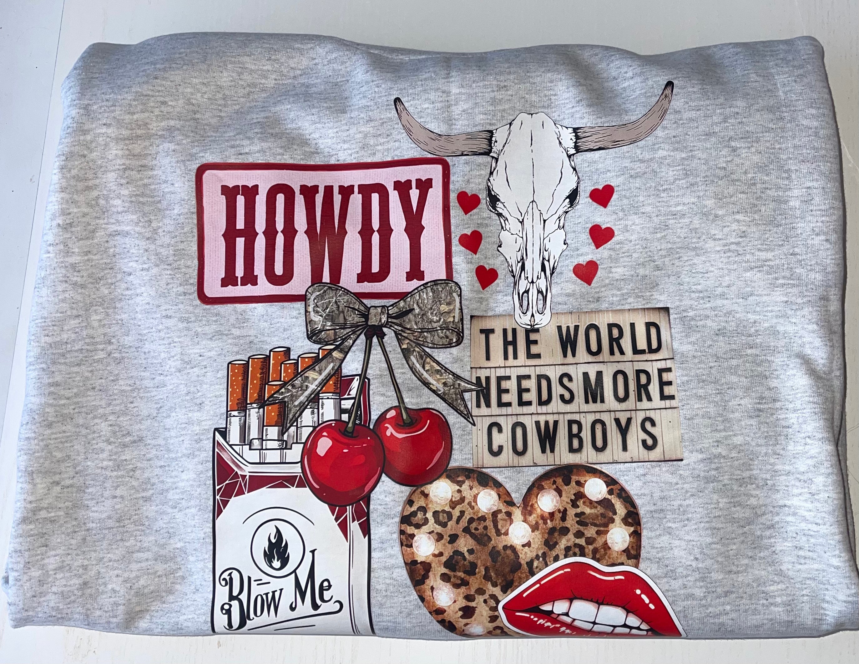 Western Valentine Collage